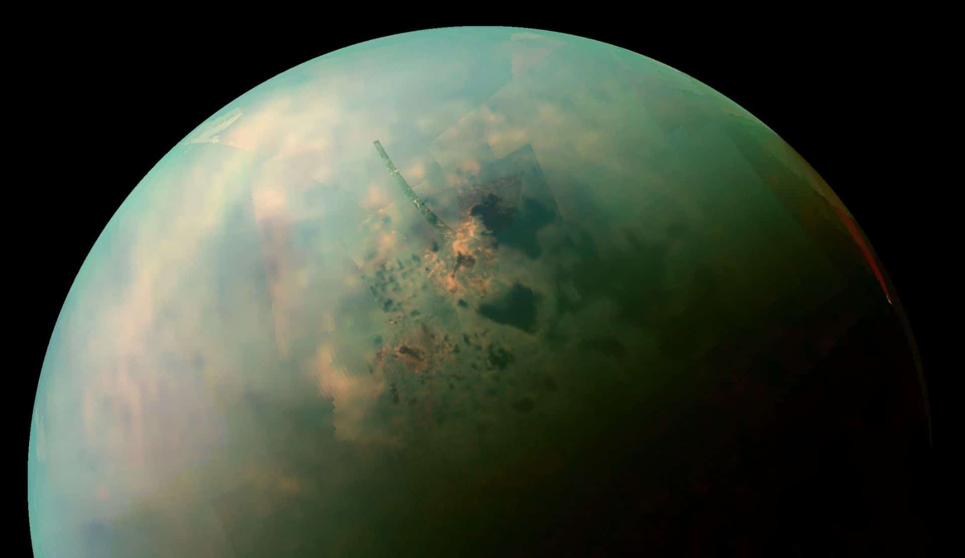 Atmosfera de Titã, maior lua de Saturno, foi recriada em frascos de vidro por cientistas.